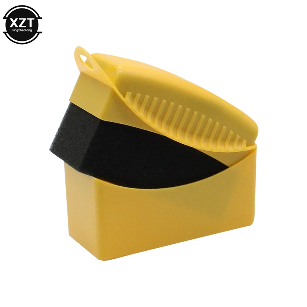 1PC Tire Car Wash Brush Wheel Polishing Waxing Sponge Brush High Pressure Cleaner Washing Car Cleaning Sponge Wheel Tire Brush