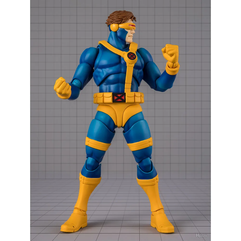 لعبة مجسمة أصلية 100% متوفرة في المخزون من Bandai S.H.Figuarts Marvel Cyclops (نسخة اللعبة)