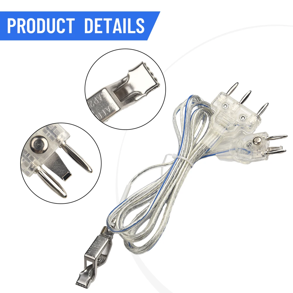 1 قطعة سياج احباط الجسم الحبال كابل شفاف خط اليد المشبك ل سياج احباط خط استبدال الملحقات #3