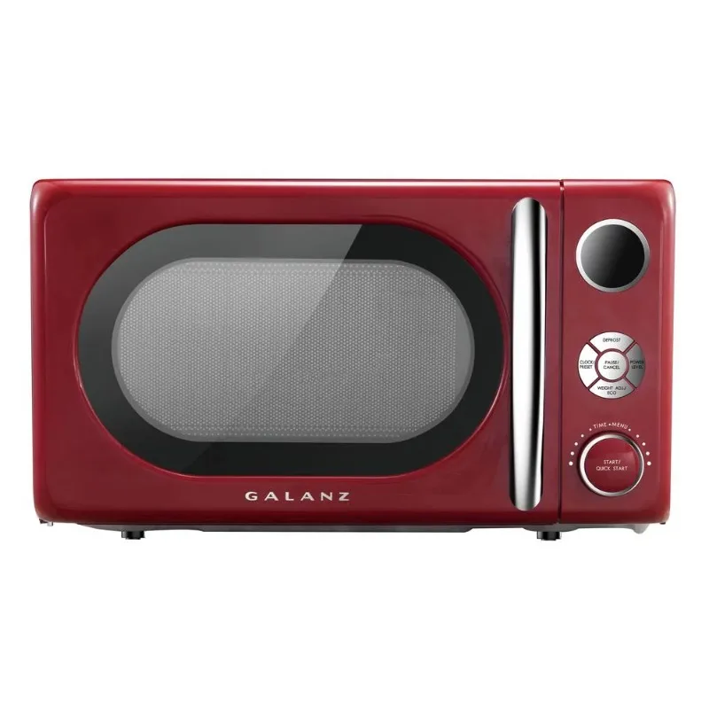 

Galanz 0.7 cu. ft. Retro Countertop Microwave Oven, 700 Watts, Red microwave oven microwave ovens