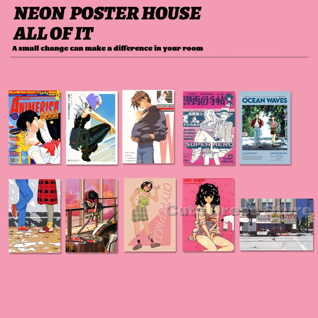 Vintage Manga Kanvas Baskı Çer - Home Decor Magazine incelemesi ve fiyatı