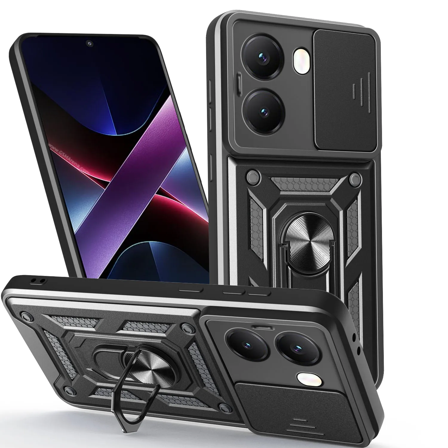 Für Mi Poco X7 Pro 5G Rutsche Kamera Objektiv Schutz Rüstung Fall Für Mi Poco X7 5G Military Grade stoßstangen Ring Abdeckung NOTE10 PRO