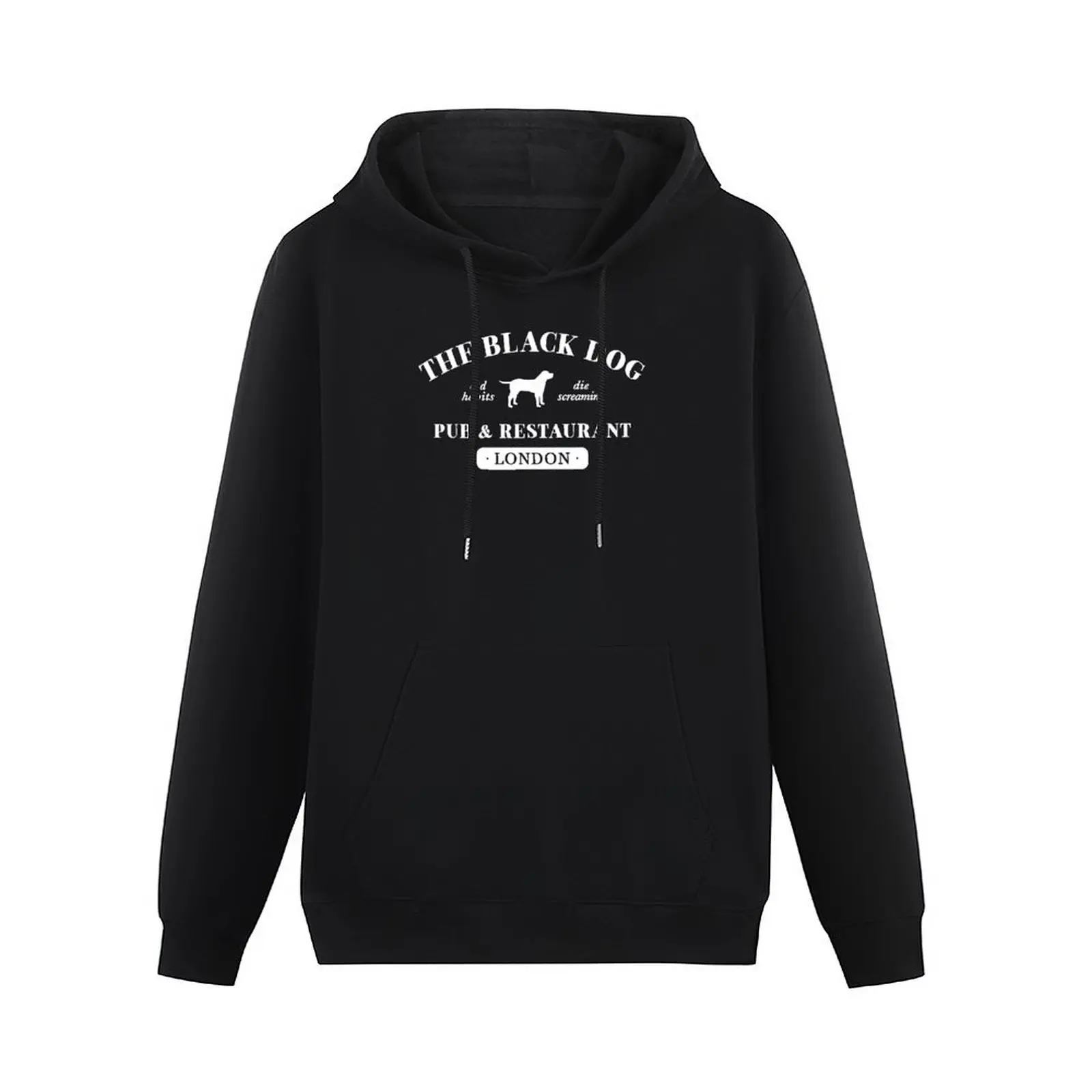 The Black Dog Pub & Restaurant Pullover Hoodie men's winter sweater men clothes hoody