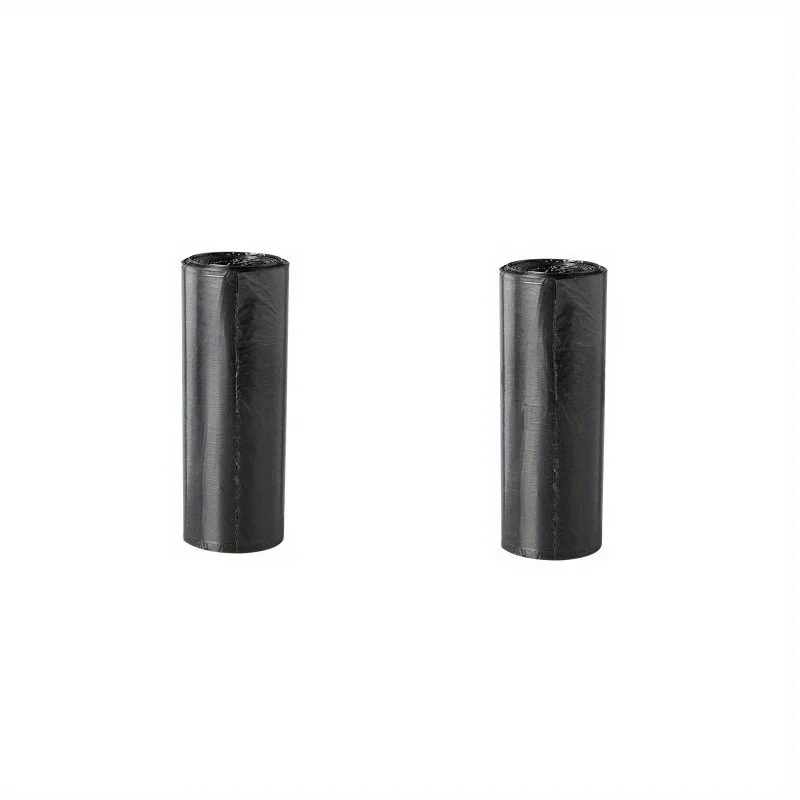 Mini Strong Trash Bags, Small Garbage Bags for Desktop Mini Trash Can, 60 Counts, Black, White - view 3