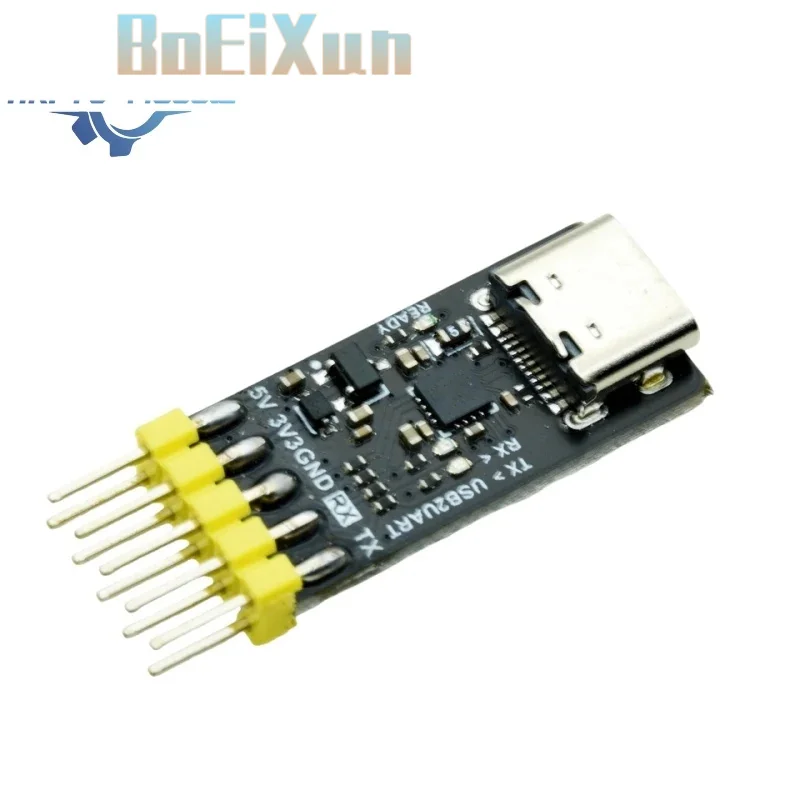 1-10PCS CH343P USB To Serial Port Module 6Mbps 5V3.3V TTL UART CH343 Debugging Burning Downloading Type-C Switch Instead CH340