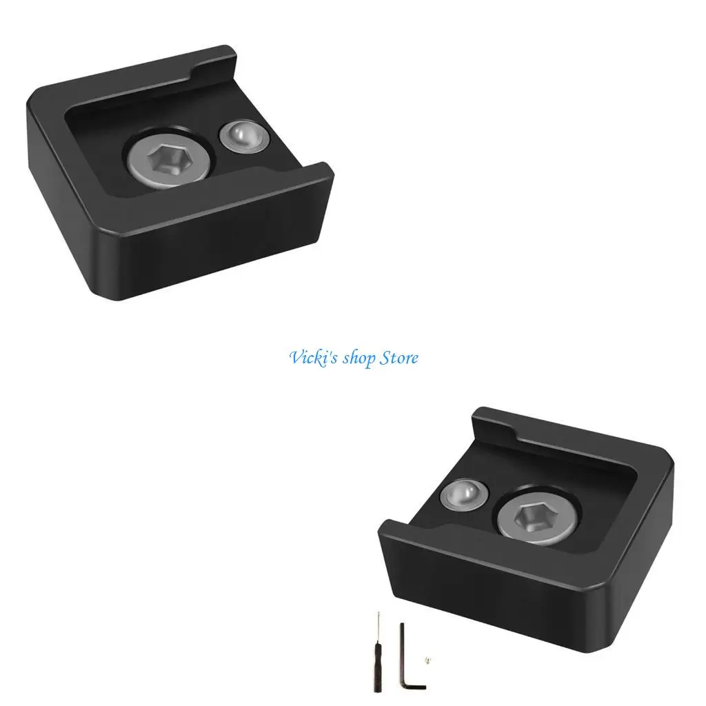 

Основание адаптера для крепления в холодном башмаке из алюминиевого сплава, винтовое крепление 1/4 для светодиодной подсветки