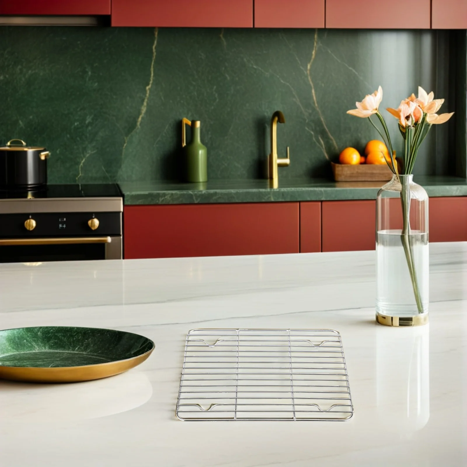 

Non Stick Stainless Steel Baking Cooling Rack Easy Clean Wire Oven Grill Roasting Racks Cooling Rack Baking Racks