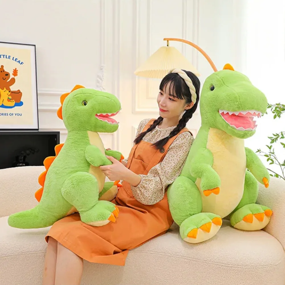 Tyrannosaurus Rex Dinosaur Plush Toys Soft Large Size Tyrannosaurus Rex Stuffed Toys Plush Cute Dinosaur Plush Doll Girl Boy