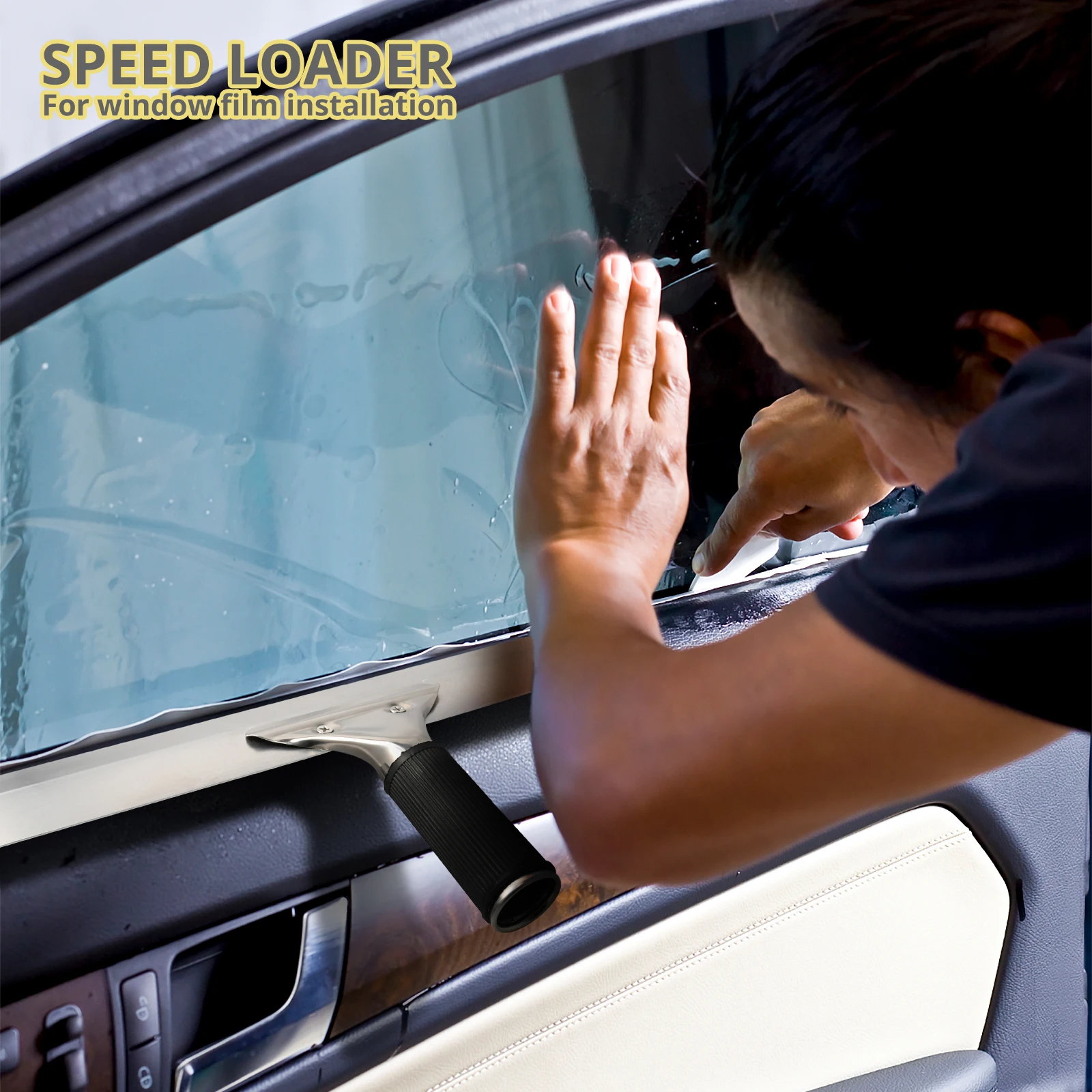 FOSHIO Pro Speed Loader Fenster Tönung Film Installieren Werkzeug PTFE Rand Auto Glas Wrap Vinyl Schutz Lücke Tucking Dichtung Multi-Größe – Detail 9