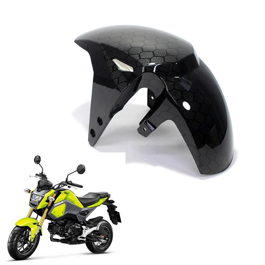 MSX125 Front Fender Plastic Front Guard Protecter For Honda MSX125 MSX 125 130/120-70-12 Wheel GROM125 SF FAIRING CANDY GLOSS