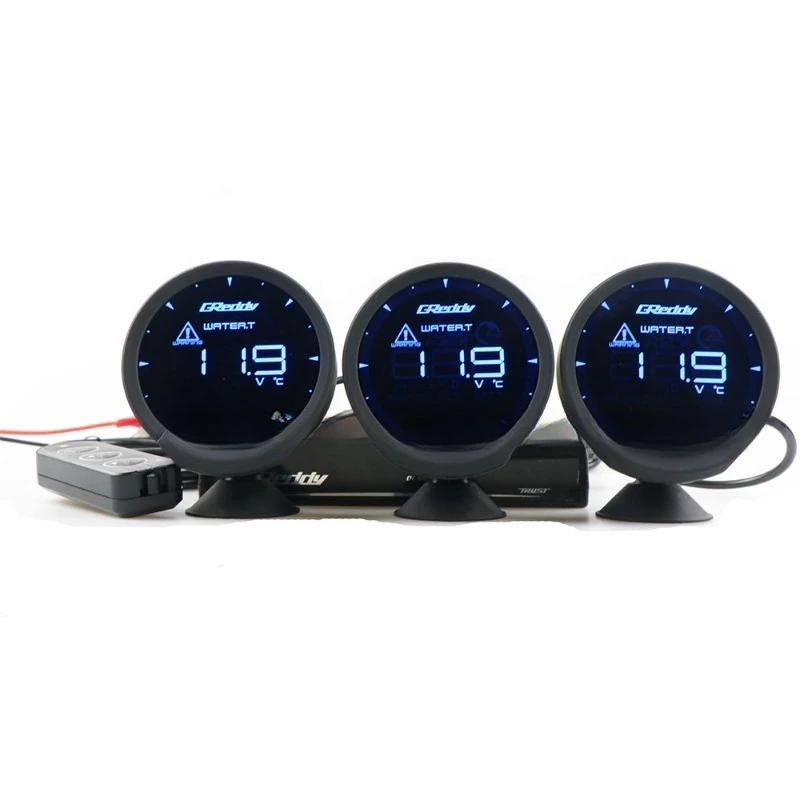 

Car modification instrument Multifunctional LCD water temperature and speed turbocharged racing meter