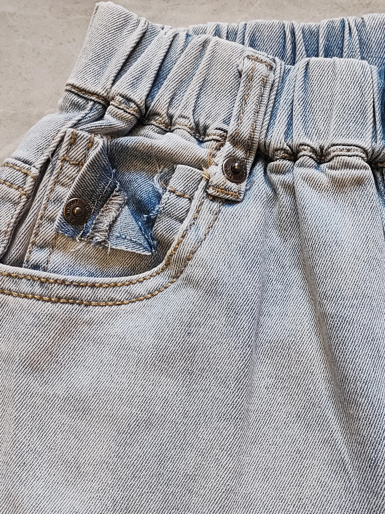 5103 casual soft denim shorts summer kids boys shorts jeans loose 50%-70% length