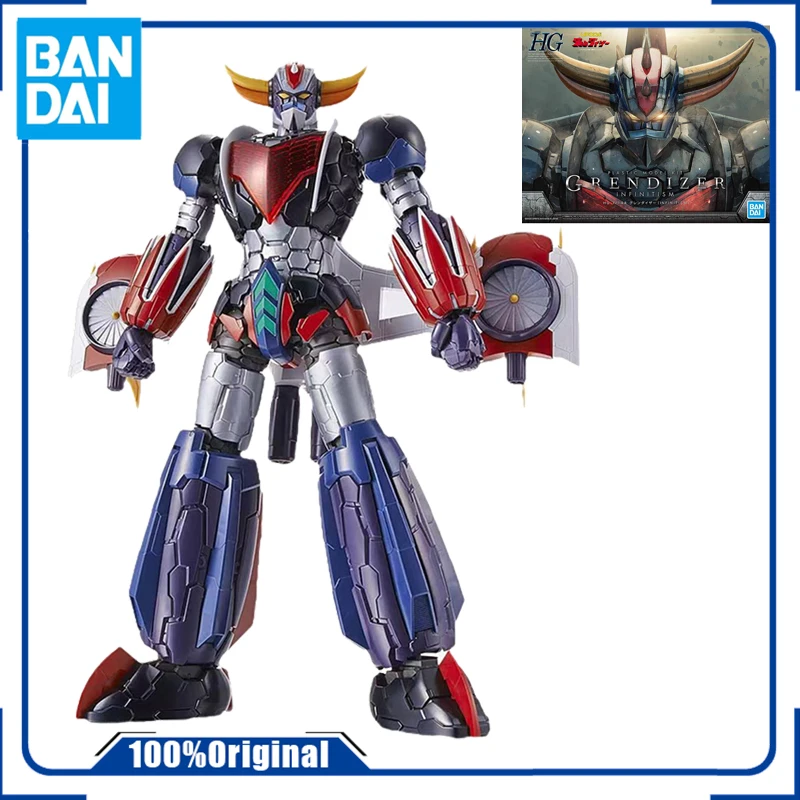 

BANDAI Original Mazinger Z Infinty Model Kit Anime Figures Hg Grendizer Action Figures Statue Collection Toy Birthday Gift