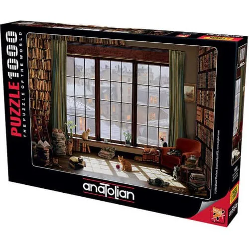 Anatolian 1000 Parts Window Cats Puzzle - David Maclean