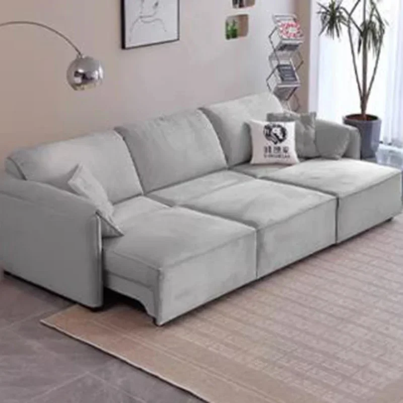 Elektryczne rozkładane sofy Sofa do salonu Łóżko Białe segmentowe sofy podłogowe z akcentem biurowym Beauty Divano Letto Meble salonowe