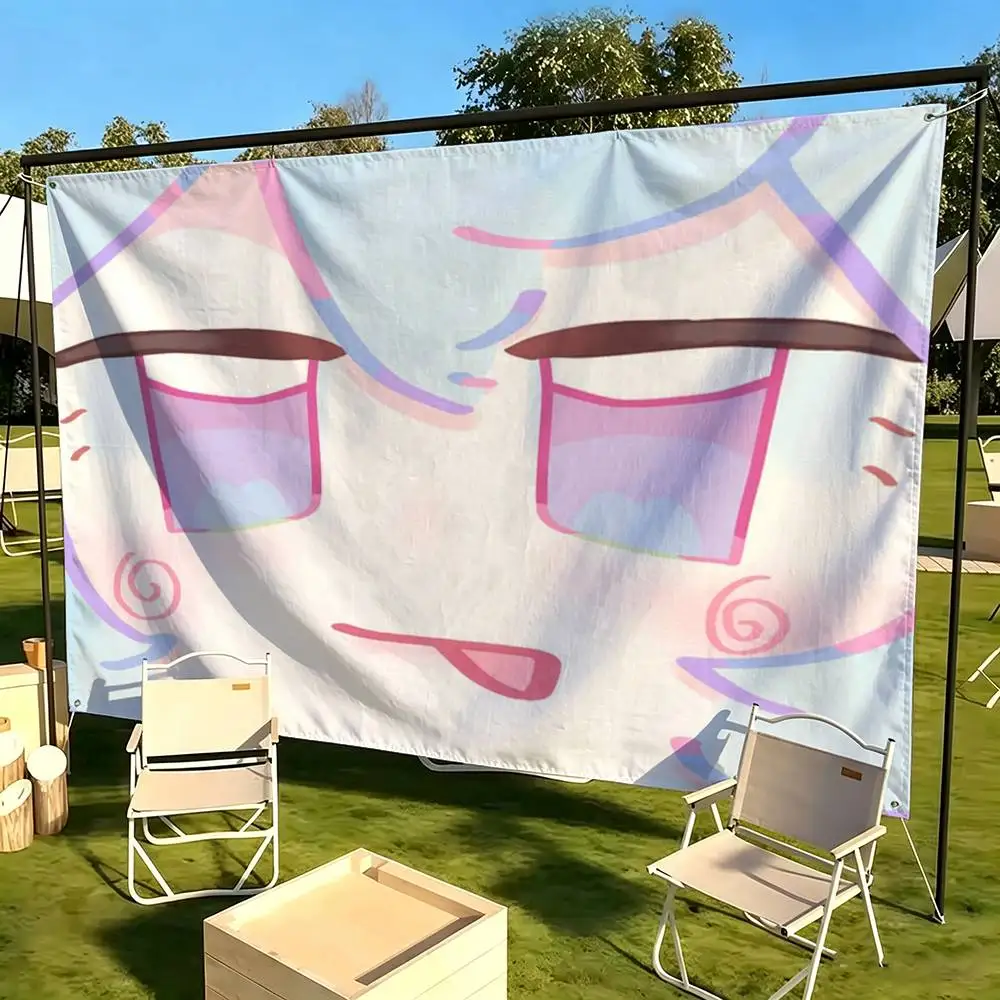 Kawaii Arahashi Tabi-ii  Flag Suitable For Party Club Outdoor Interior Wall Decoration Banner Fans Gift