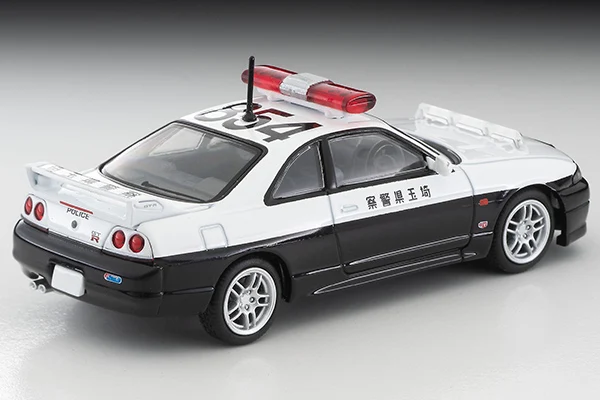 Tomy TOMICA TLV LV-N322a Skyline GT-R Patrol Car Saitama Police Alloy car model classic collection toy gift