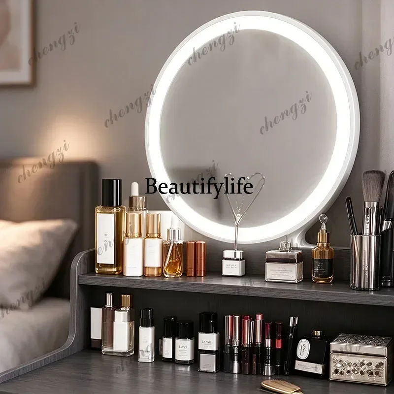 Storage Minimalist Vanity Table Aesthetic Elegant Trendy Classic Vanity Table Traditional Chinese Coiffeuse Household Furnitu