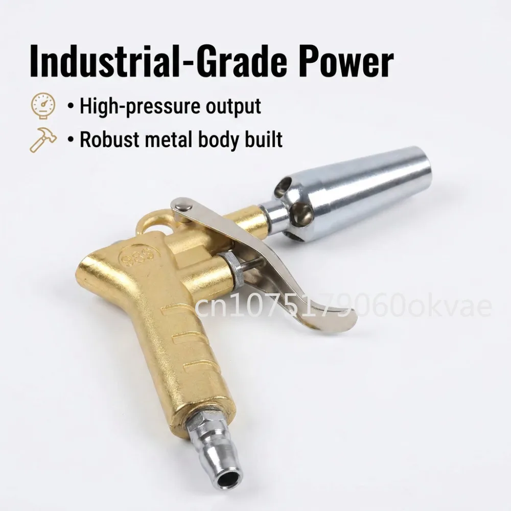 Tornado Pneumatic Car Air Blowing Gun Aluminum Alloy Dust Cleaner Air Duster Spray Tool for Car Wash And Detailing