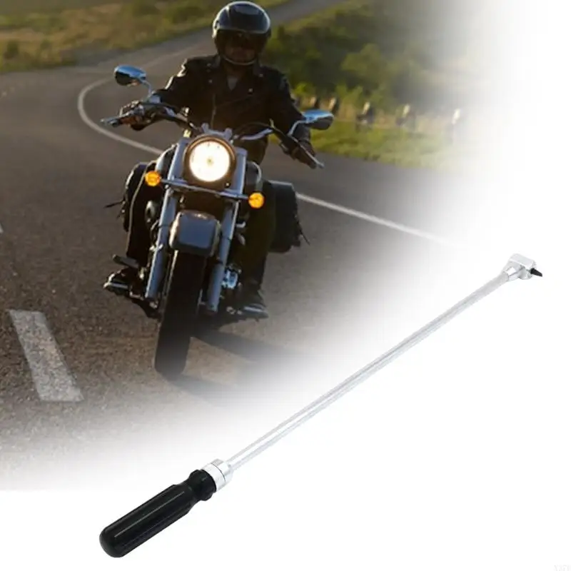 Professional 90° Angled Screwdriver For Motorcycle Carburetor Screw Adjustment 18.9Inch Extended Reach Tool X37F