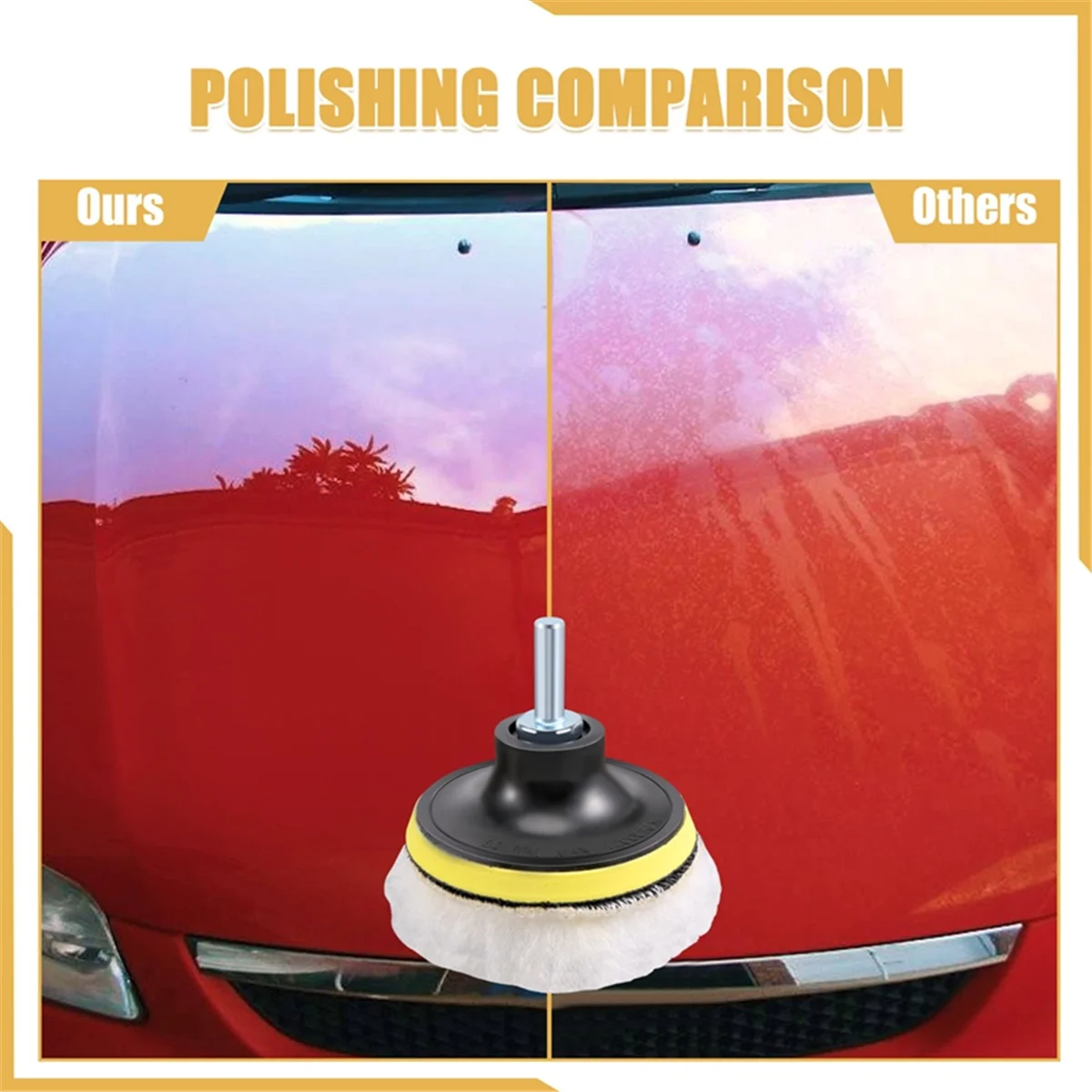自動車研磨パッド,研磨パッド,ワックスセット,アダプターキット,m10ドリル,15個