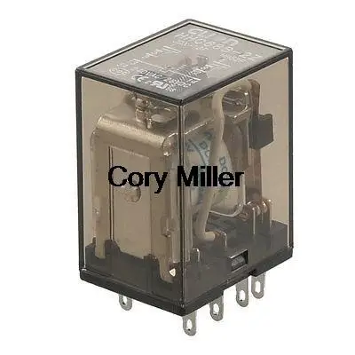 1Pc DC 24V Coil 8 Pins DPDT 5A Electromagnetic Relay MY2NJ  HH52P