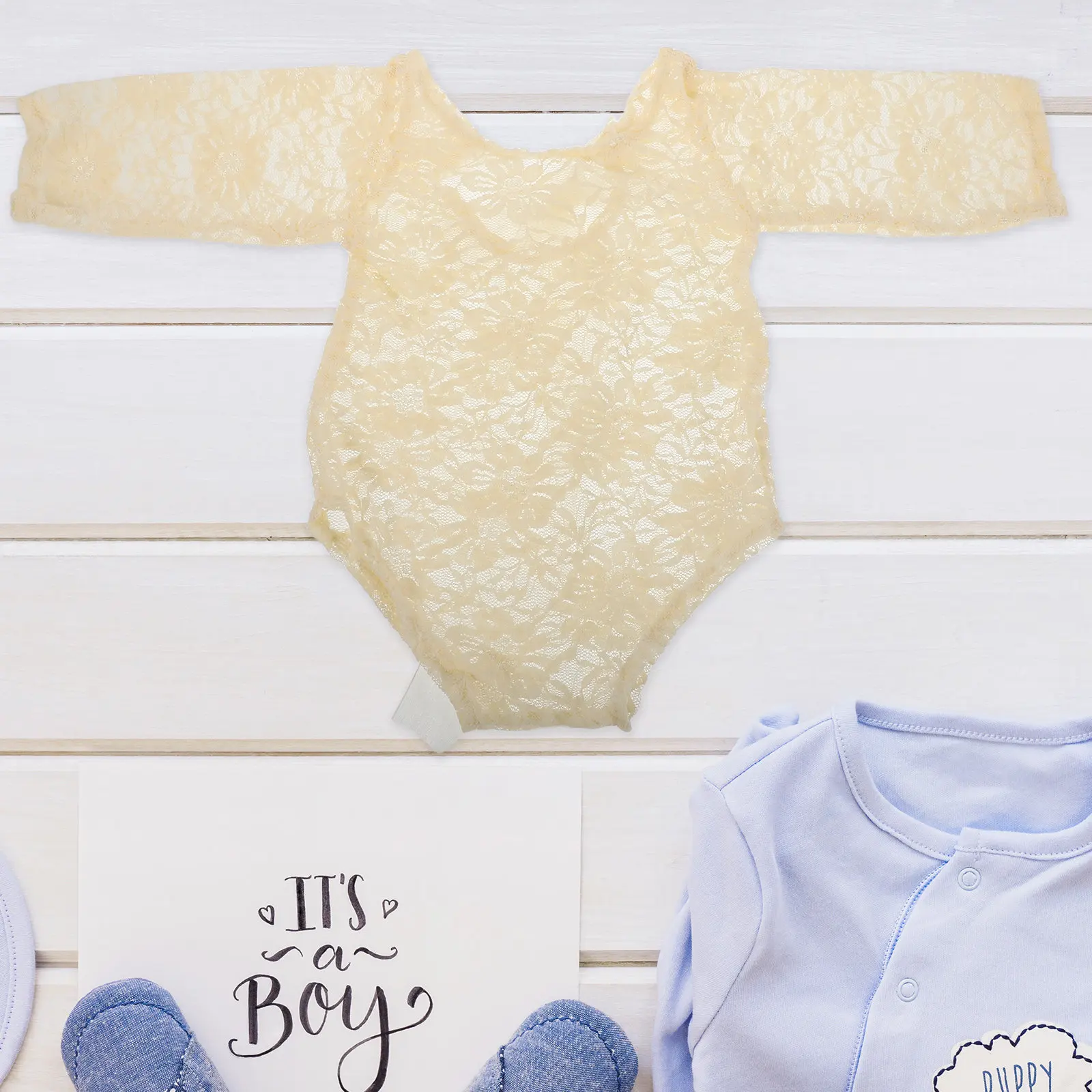 

Комплект для фотосессии новорожденных: кружевной комбинезон с жемчужным бантом, повязка на голову, костюм для фотосессии девочки