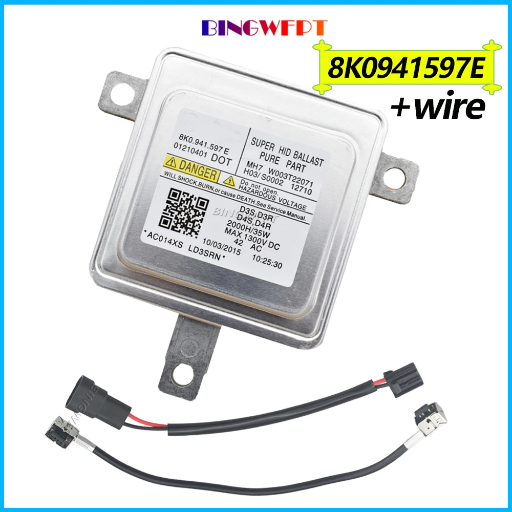 

С проводом XENON Балласт 8K0941597E/W003T22071 OEM D3S D3R D4S D4R Для Audi A1 A3 A4 A5 A6 A7 A8 Q3 Для V-W CC Seat Skoda