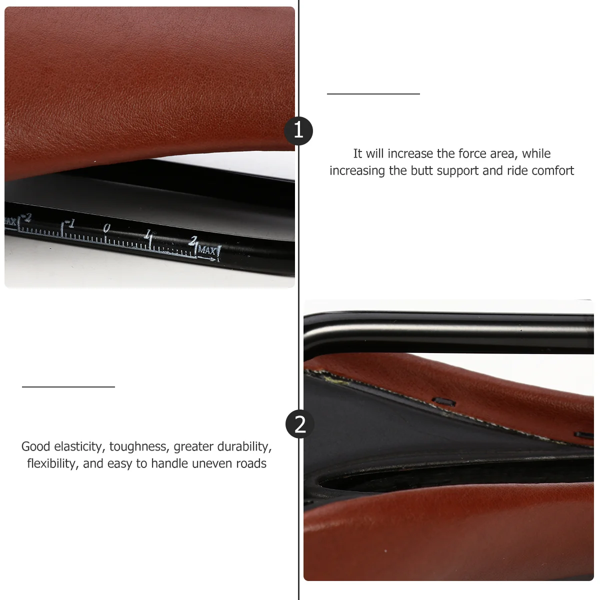 Carbon Texture Bike Saddle Cover PU Comfortable Bike Seat Cushion Replacement for Mountain Road Indoor Cycling