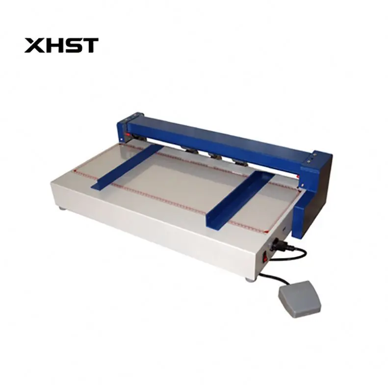 New CCP650E Semi-Automatic 650mm Desktop Multifunctional Electric High Capacity Metal Paper Creasing Perforating Machine