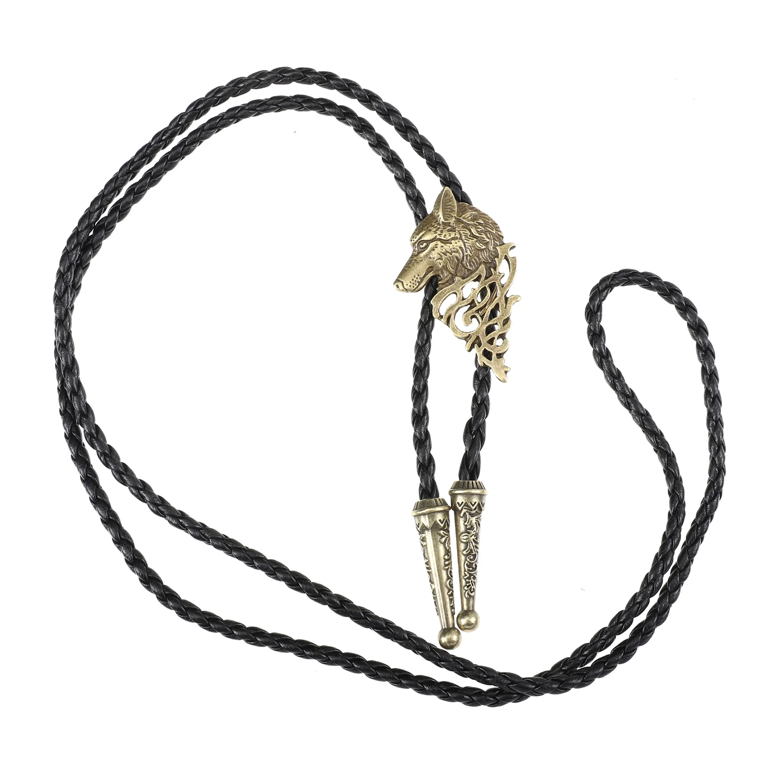 목 늑대 머리 고리 목걸이 뚜껑의 남자 서양식 넥타이 합금 바이킹 펜던트