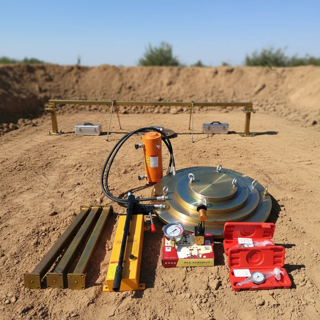 

Field Plate Load Test PLT Baring Capacity Testing Equipment