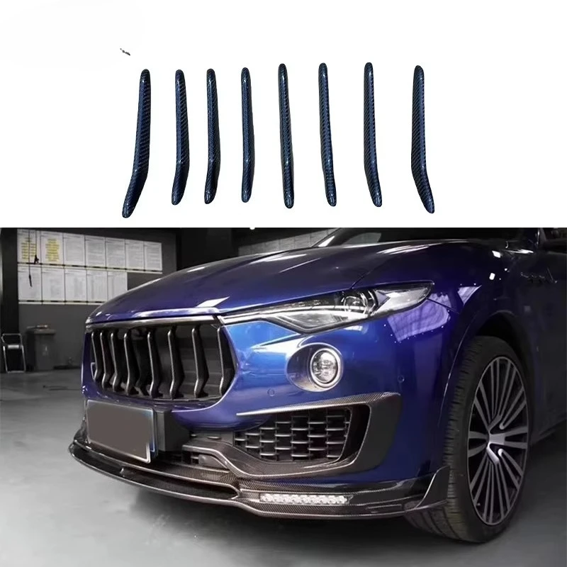 MSY Style High Quality Carbon Fiber Front Grille Decorative Items For Maserati Levante