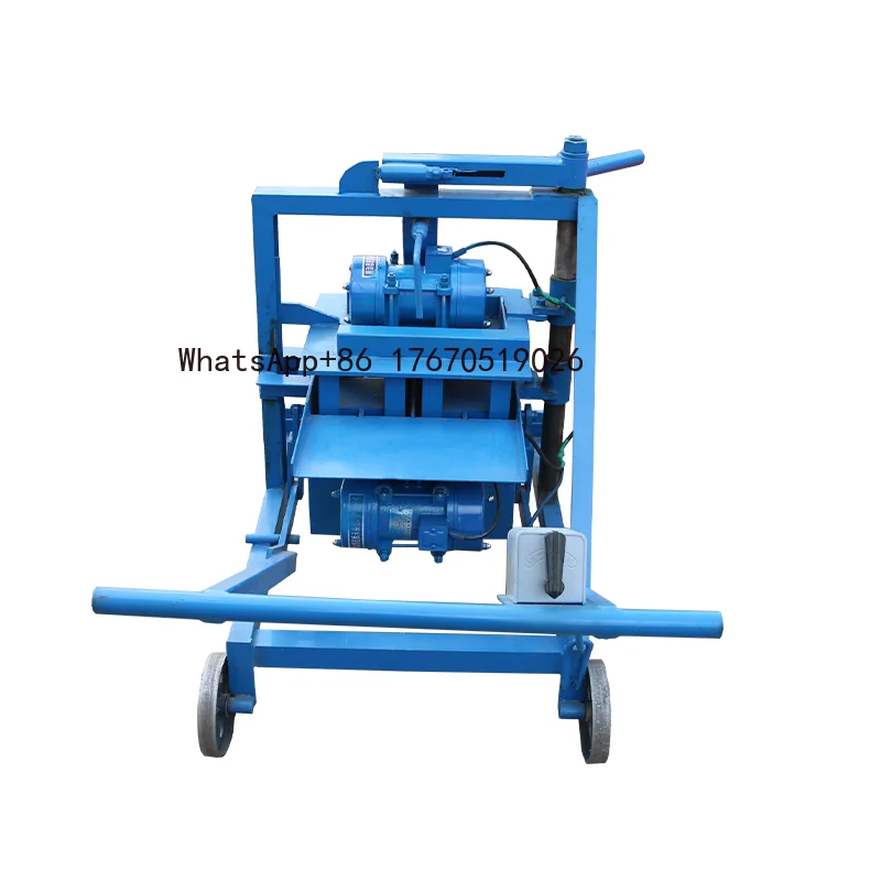 Manual Small Brick Making Machine QMR2-45 Offering Optional Color and Provided Test Report
