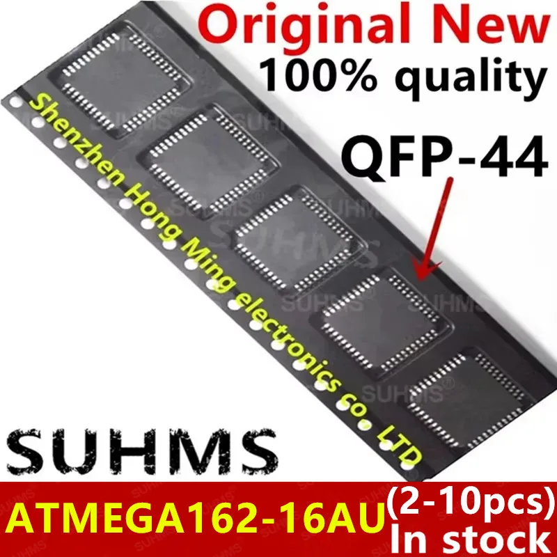(2-10piece)100% New ATMEGA162 16AU ATMEGA162-16AU QFP-44