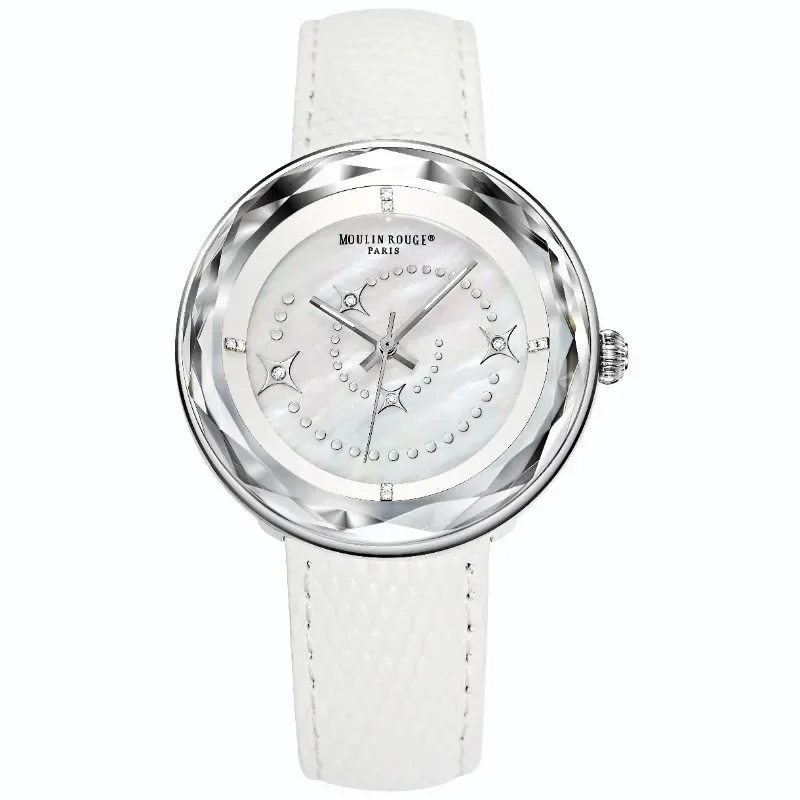 

Women Quartz Watch Japan Movement Casual 3ATM Waterproof Luminous Hands Ladies Leather Strap Buckle Fashion Wristwatch For Woman