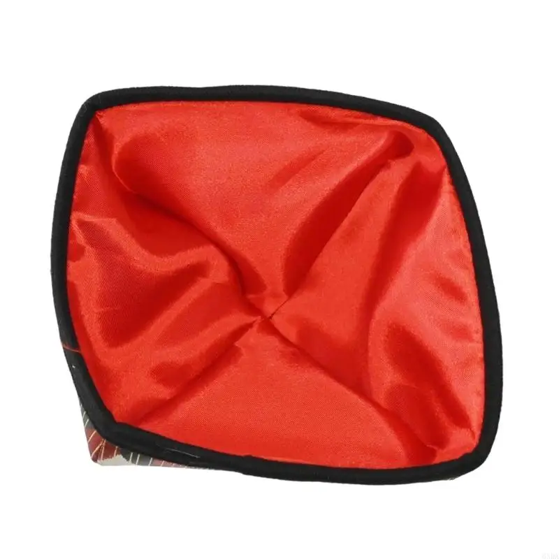 Casual Outfit Four Corner Hat with Patterned Fabric and Soft Form 6XDA