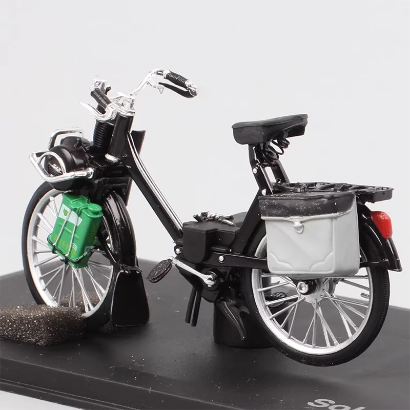 Diecast 1/18 Schaal 1966 Retro Motorfiets Assist Fiets Simulatie Legering Model Collectie Speelgoed Geschenken Souvenir