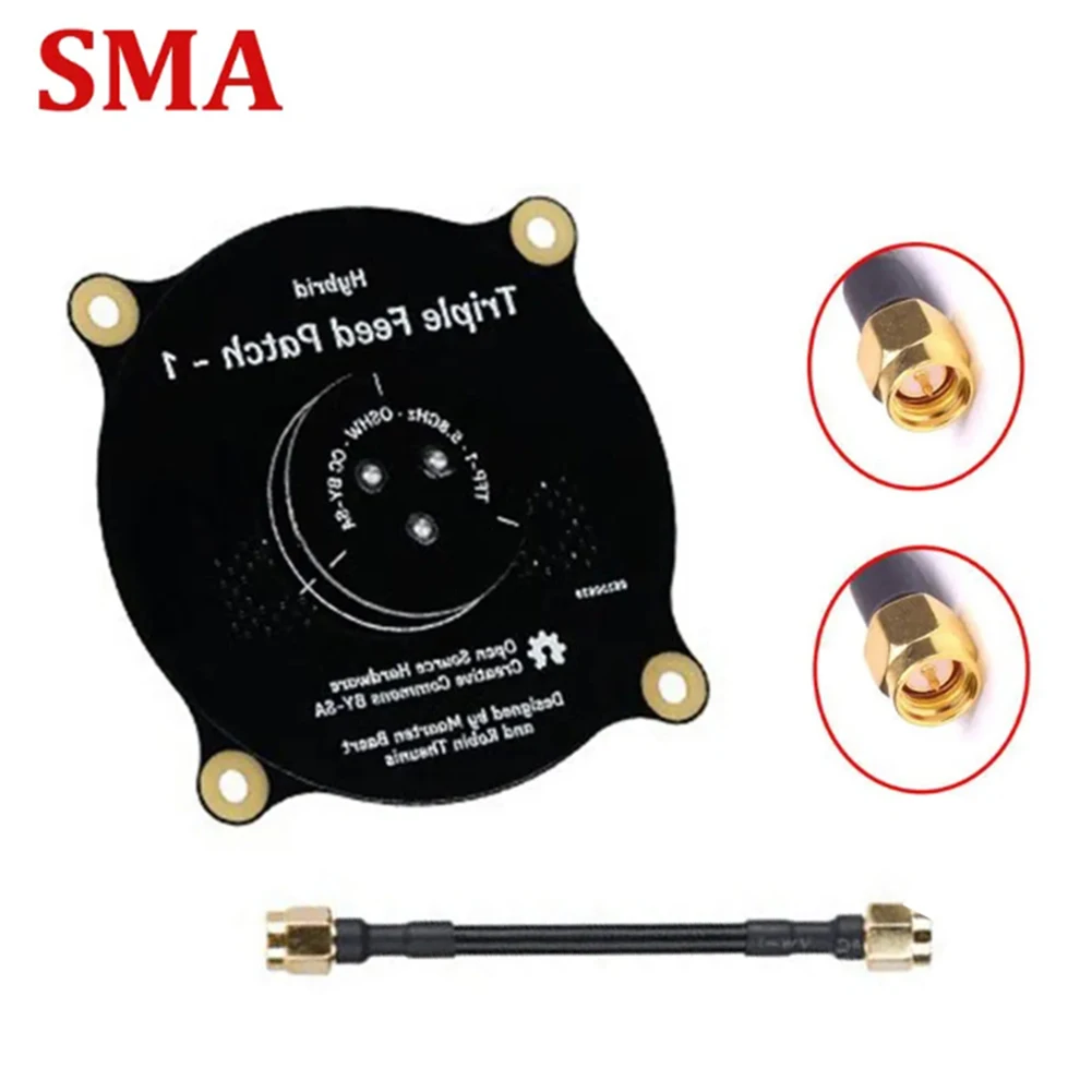 

Hobbyist-friendly Circularly Polarized Antenna 83.5% Radiation Efficiency 9.4 DBi Gain Good Radiative Efficiency