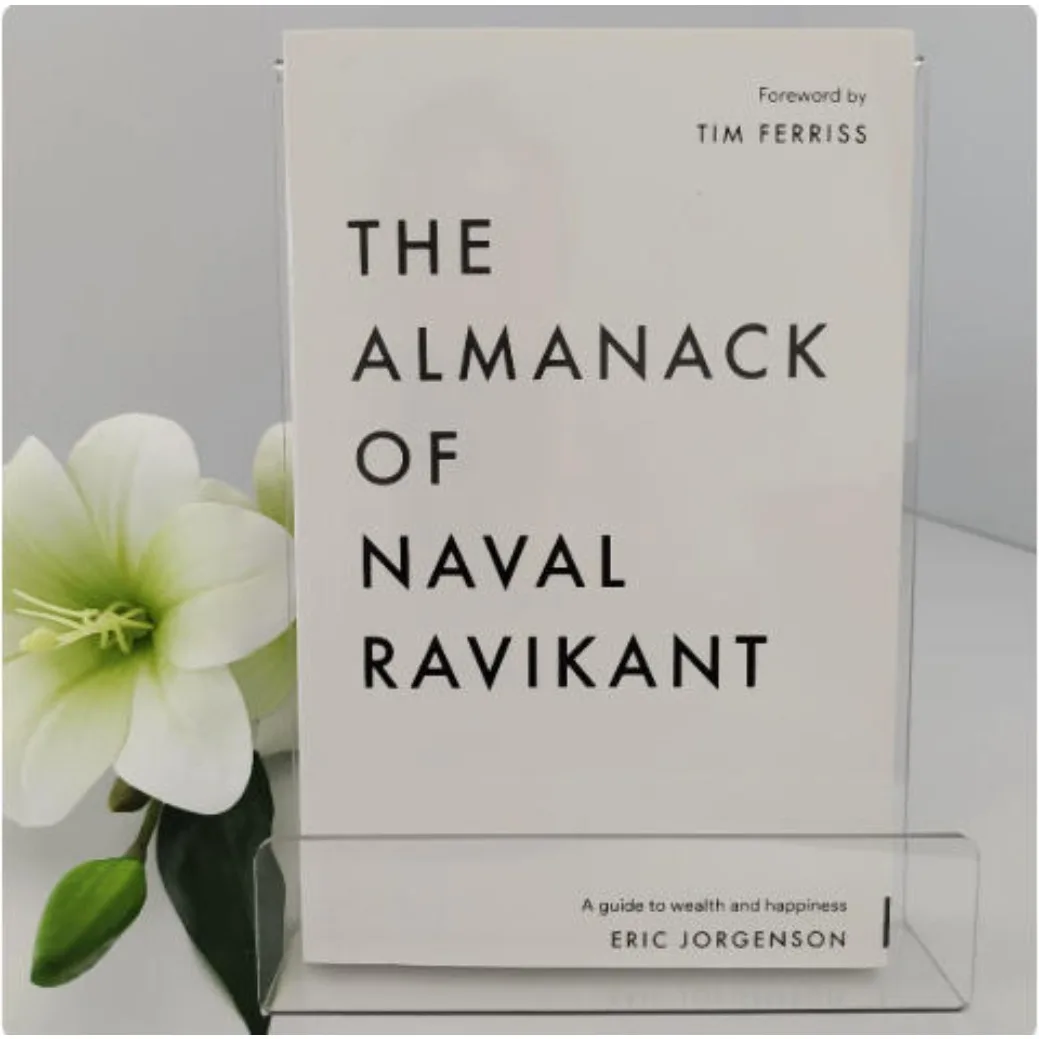 The Almanack of Naval Ravikant: A Guid To Wealth And Happiness English Book Paperback book None bíblia libro novel
