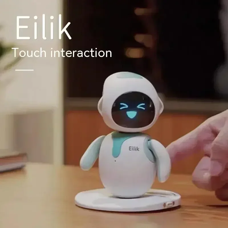 Eilik-Compagnon intelligent de robot pour animaux de compagnie, interaction émotionnelle, électronique, étude créative, bureau, jouets, cadeaux de