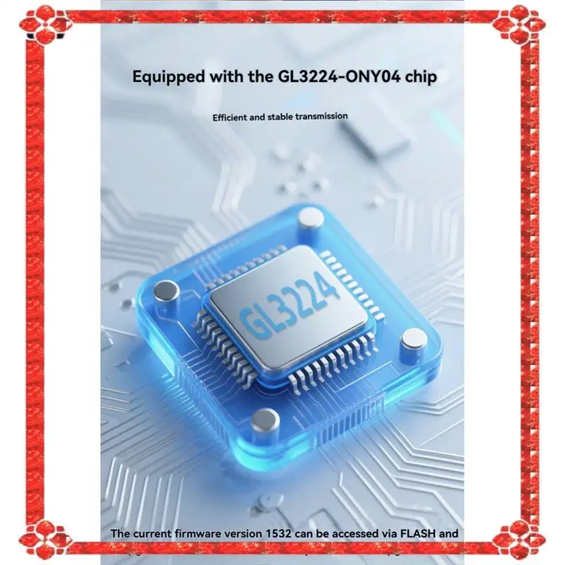 Módulo leitor usb3.0 com 24 horas, suporte para cartão sd + tf, 2 em 1, slot para cartão duplo, leitura integrada, chip gl3224, mini design