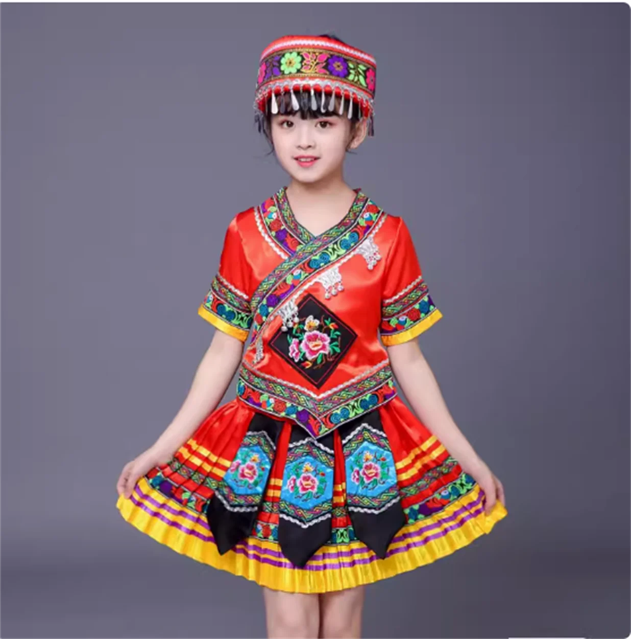 

Ethnic minority clothing for children