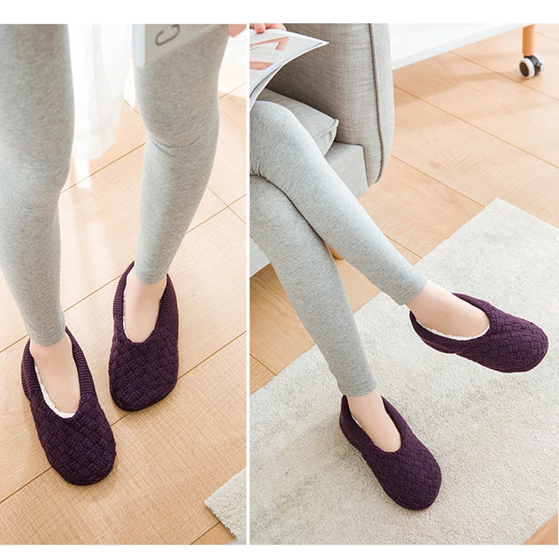 الشتاء الدافئة جورب المرأة أفخم عدم الانزلاق المنزل النوم الإناث الطابق غامض رقيق الحرارية النعال قبضة جورب الرجال الذكور الصوف دافئ