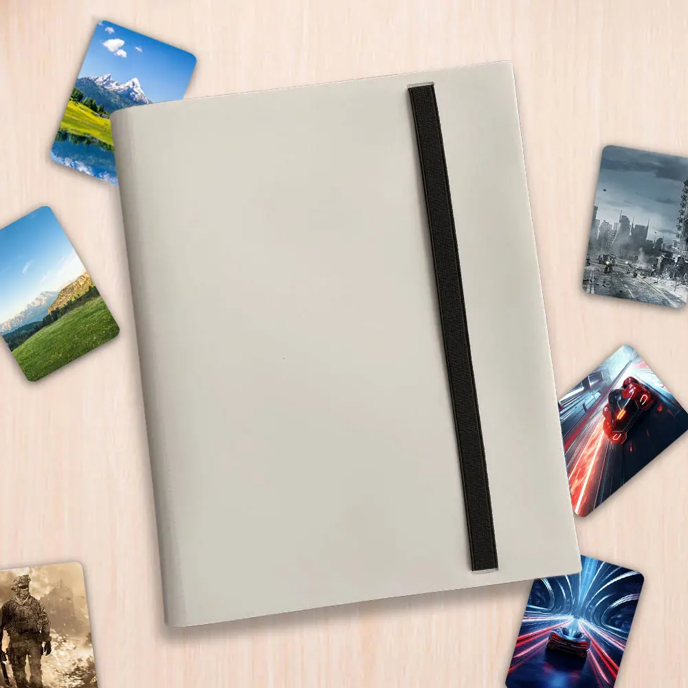 Anime Album Folder 9 Pocket Cartoon Collection Notebook Portable Hold 360 Cards for Pokemon Game Cards Collection