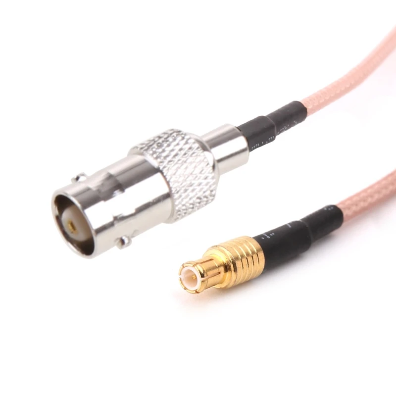 ADWE Coax Cable Assembly BNC Female To MCX Male RG316 Pigtail Cable 12inch RF Coaxial Cables for Wireless LAN Devices 50OHM