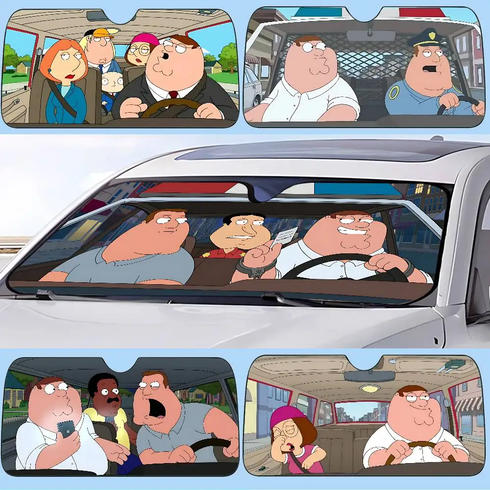 

I Love L-FamilyS G-Guy Car Sunshade Curtains Sunshade Car Window Windscreen Cover Sun Shade Auto Sun Visor Car-covers