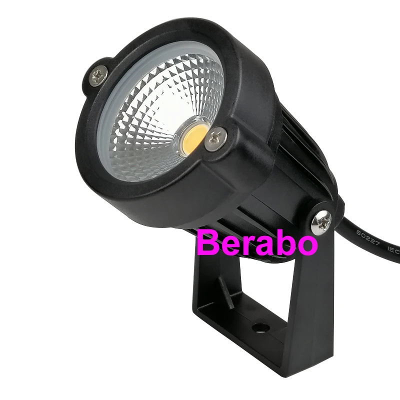 LED Garden Lights Outdoor LED Waterprof Lawn Lamp 220V110V12V 5W 7W Landscape Spike Bulb IP65 Light Garden Path Spotlights