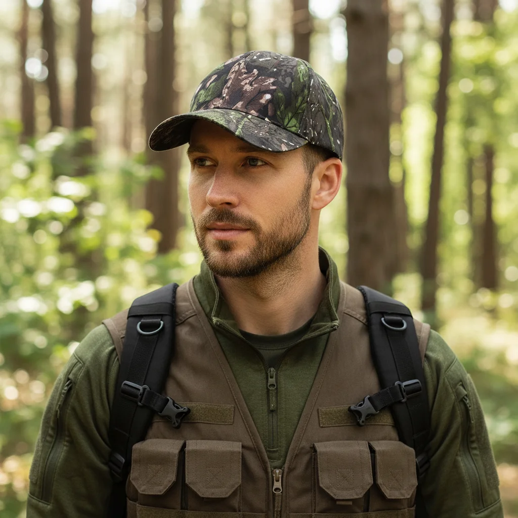 Hot Sale Mesh Hat Breathable Casual Cadet Hat Anti-sun Adjustable Fishing Cap Men