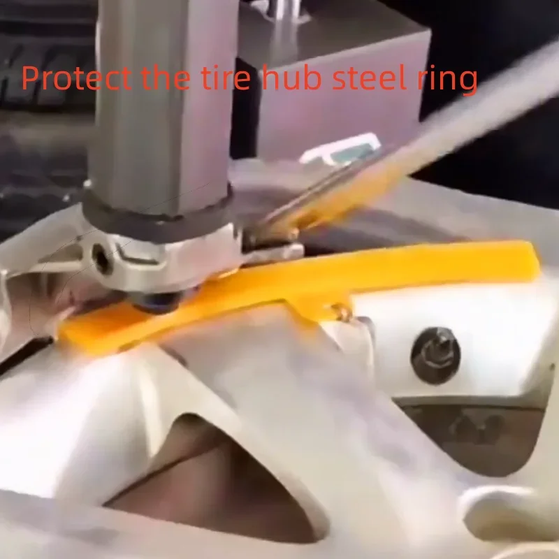 

New! Car Wheel Rim Guard Protective Sleeves Tire Changing Steel Ring Protectors Car Motorcycle Wheel Rim Edge Protective Cover